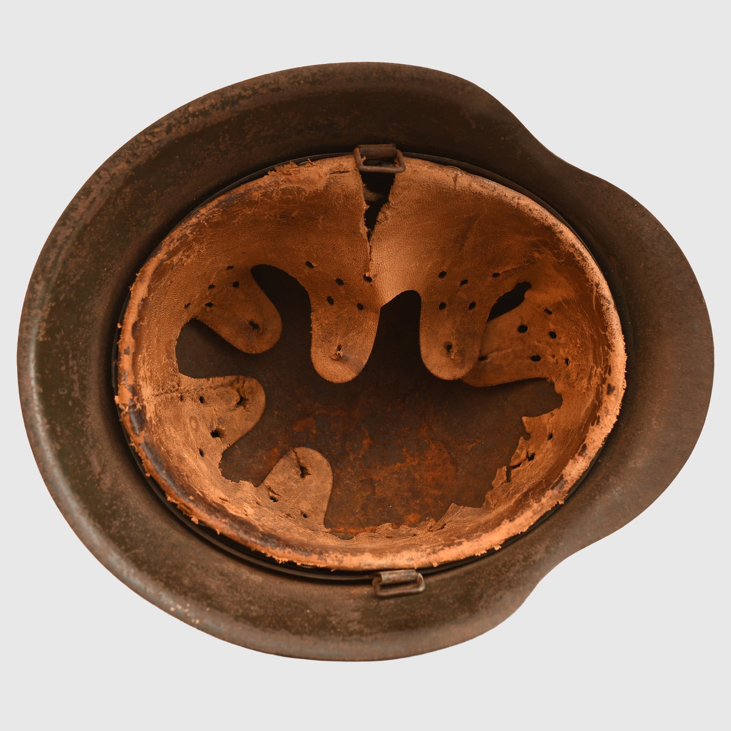 German WWII M.42 Army Single Decal Combat Helmet