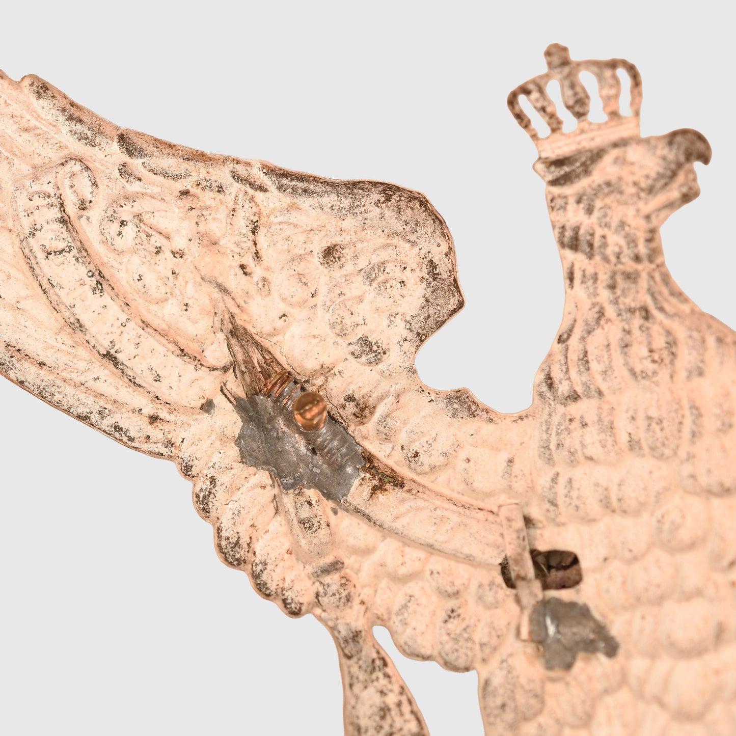 German WWI 1st or 3rd Guard Ulhan Regiment Officers Helmet Plate