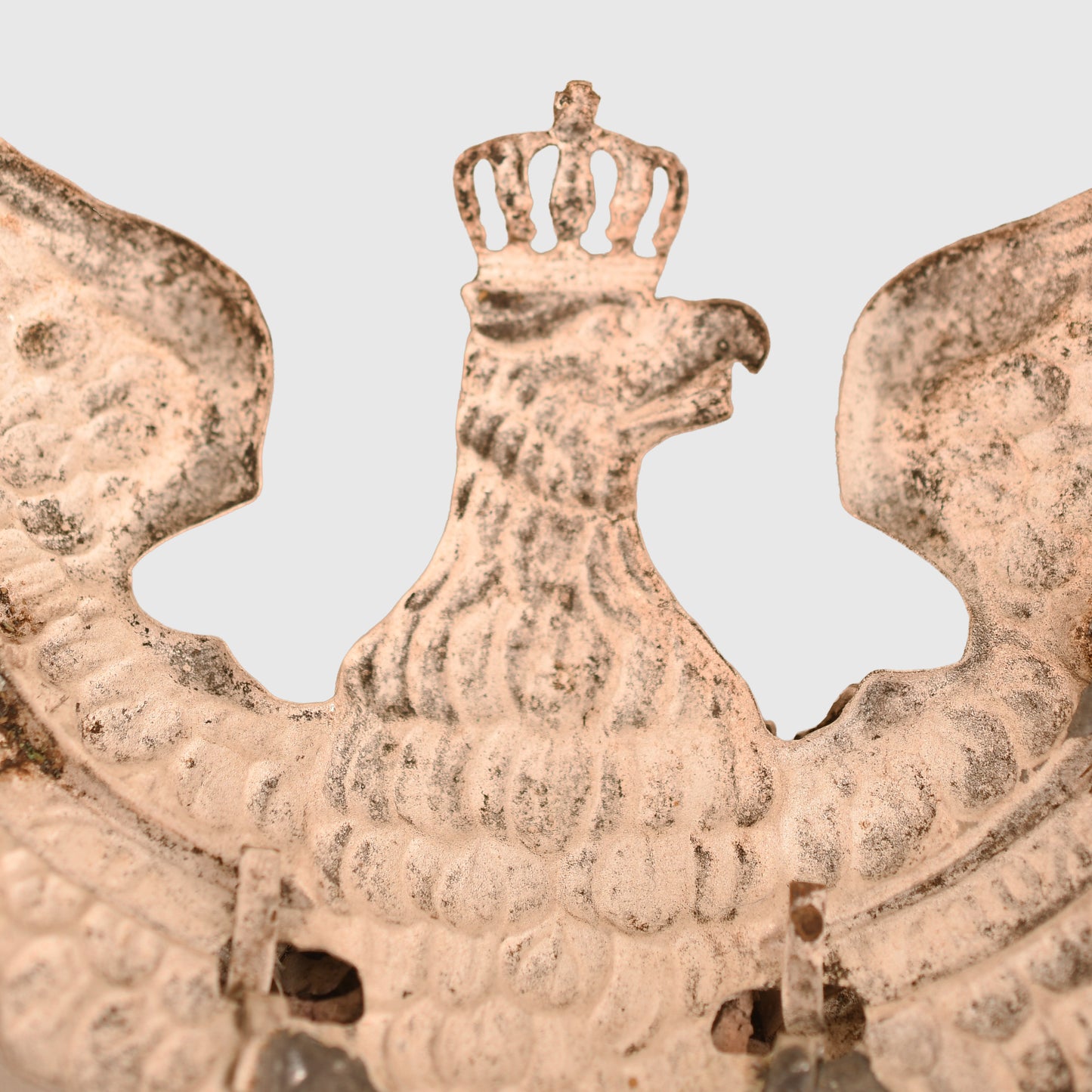 German WWI 1st or 3rd Guard Ulhan Regiment Officers Helmet Plate