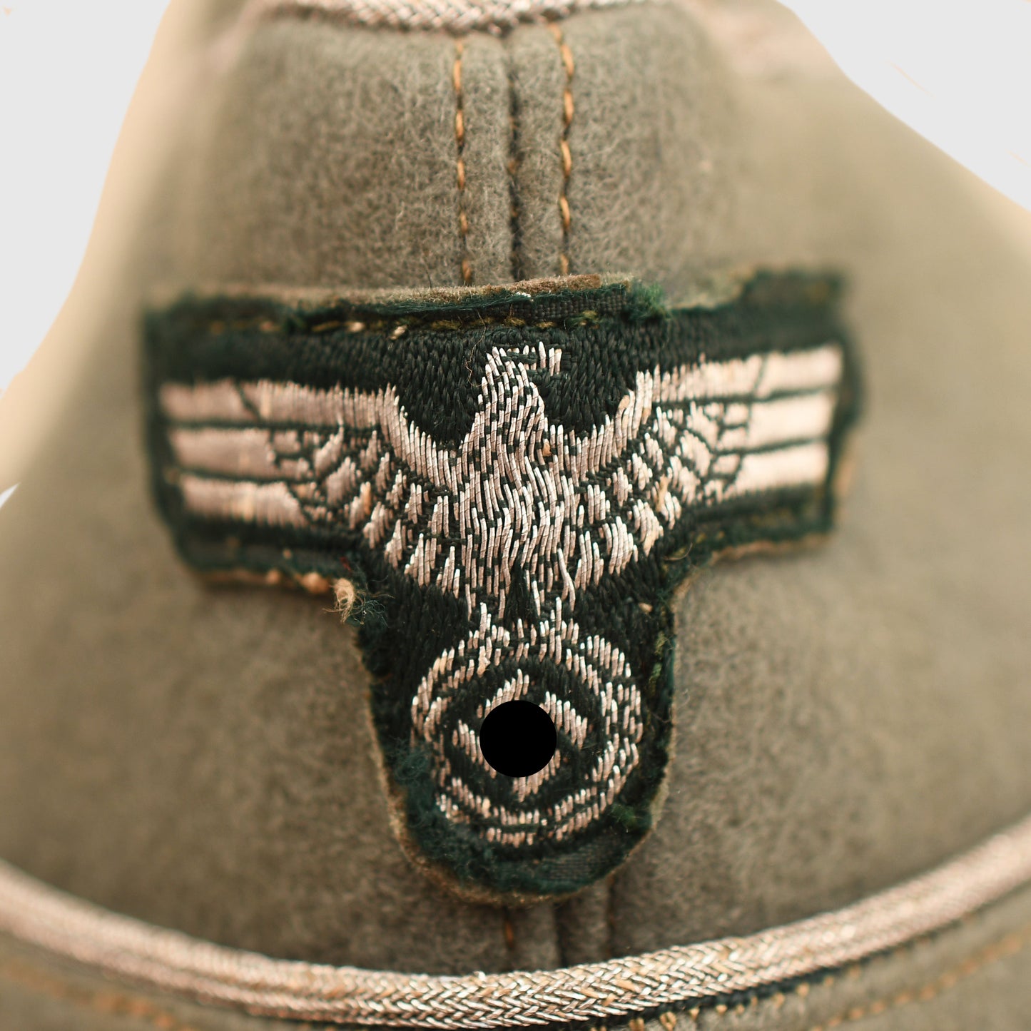 German WWII Army Panzer Officer’s Overseas Cap