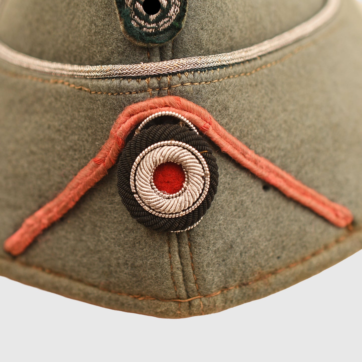 German WWII Army Panzer Officer’s Overseas Cap