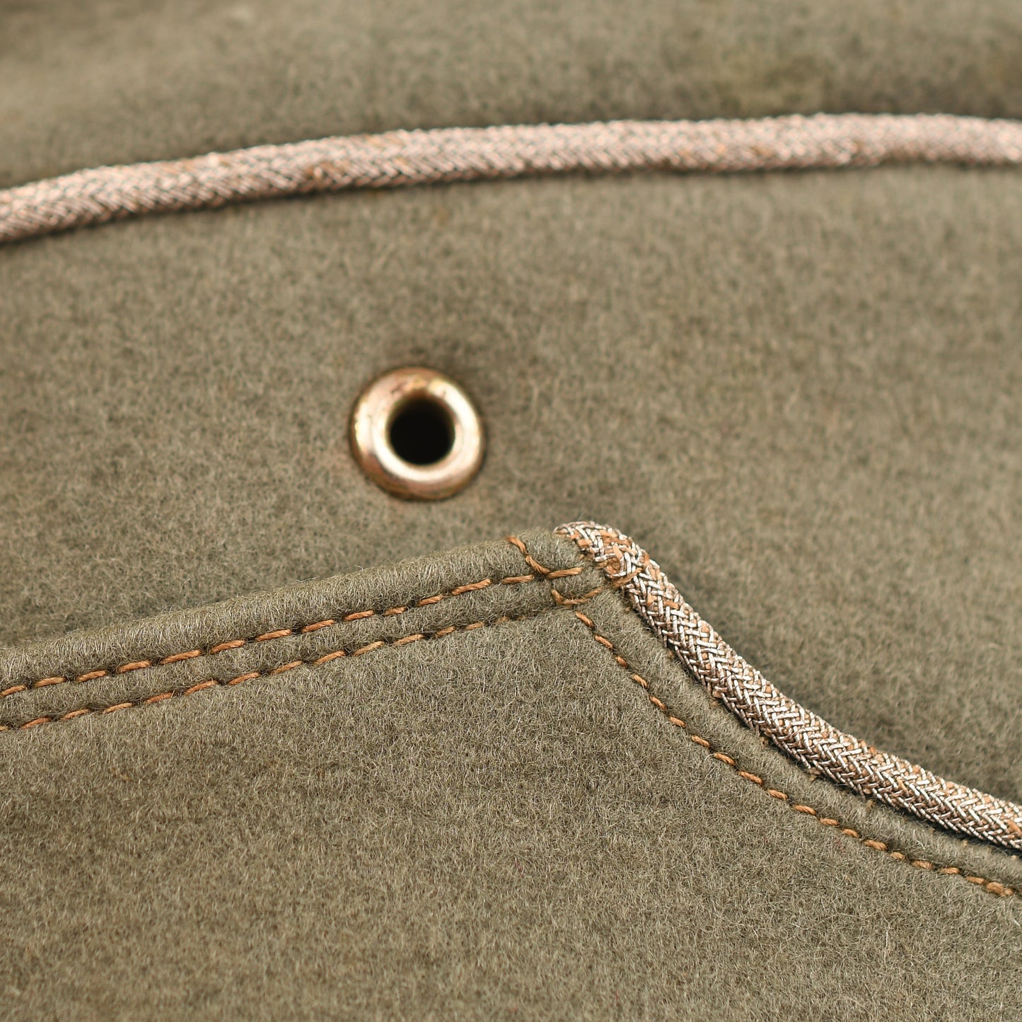 German WWII Army Panzer Officer’s Overseas Cap