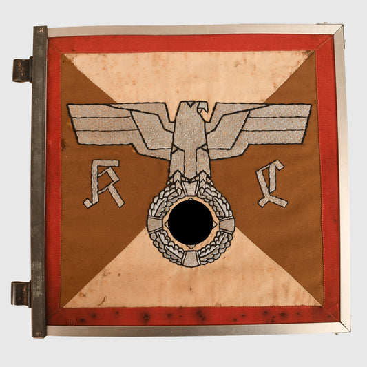 German WWII Kreisleitung Car Pennant