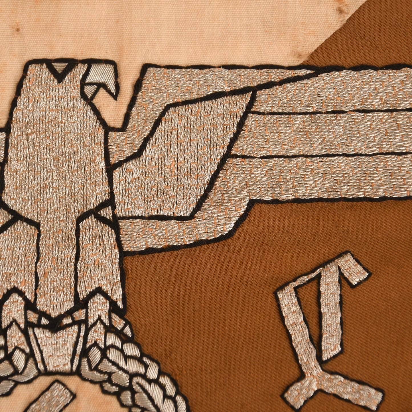 German WWII Kreisleitung Car Pennant