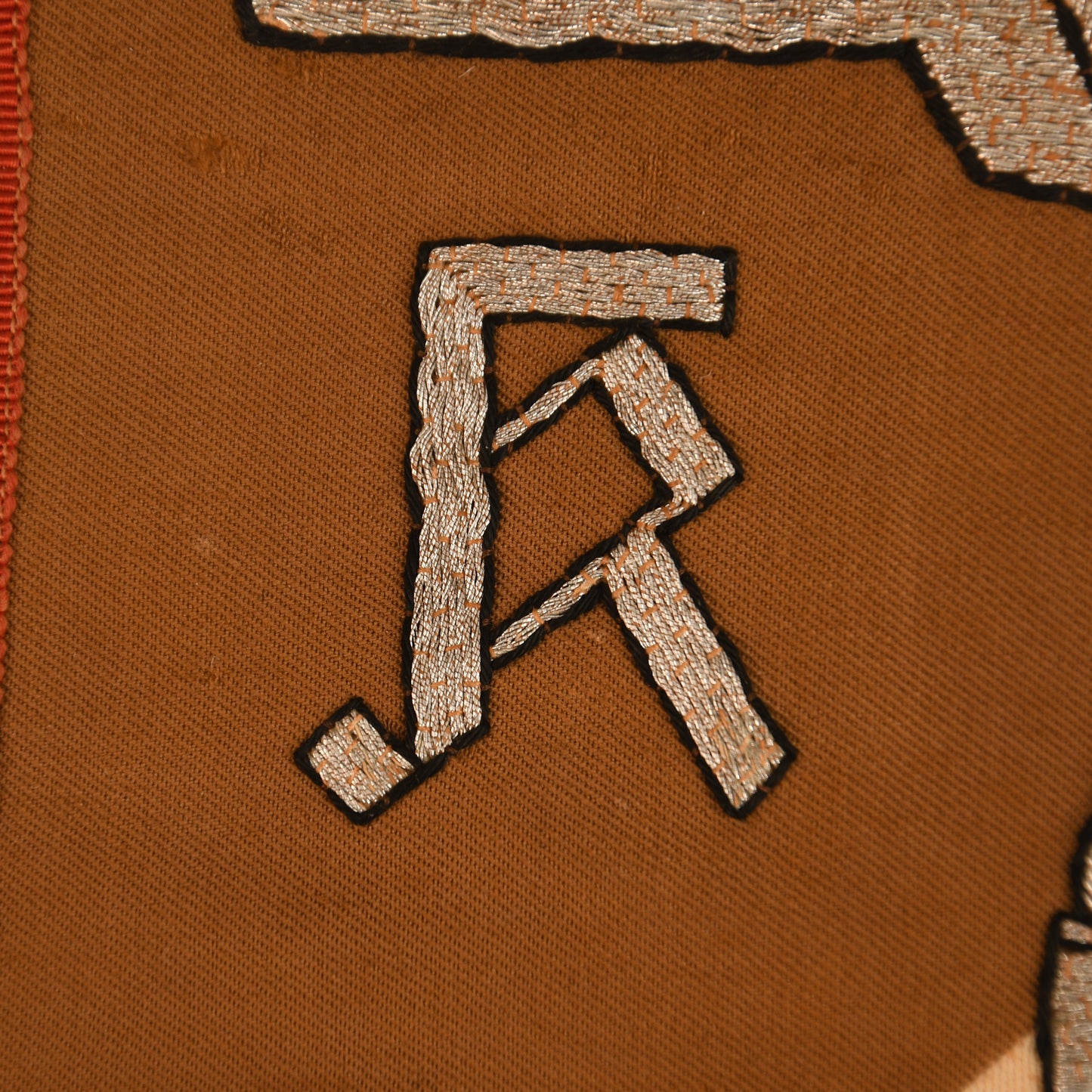German WWII Kreisleitung Car Pennant