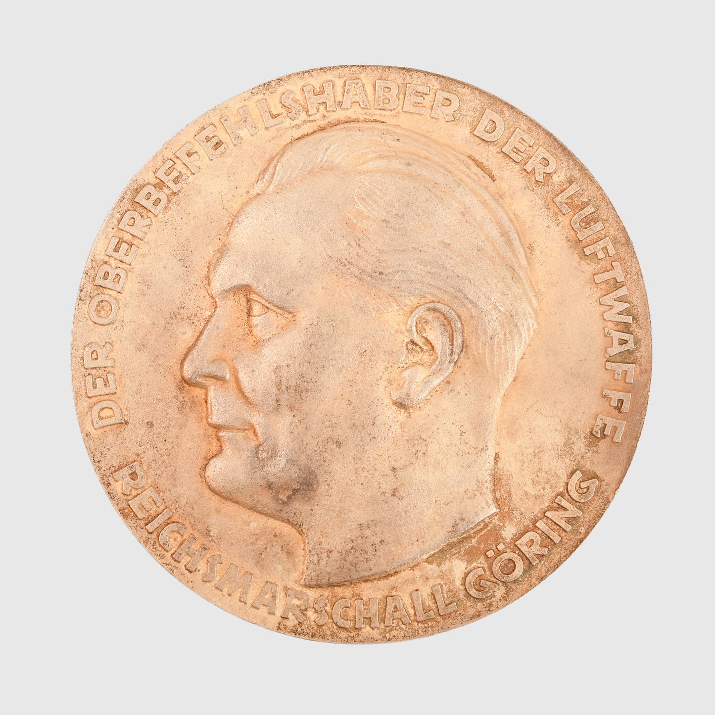 GERMAN WWII HERMANN GOERING LUFTWAFFE ACHIEVEMENT PLAQUETTE