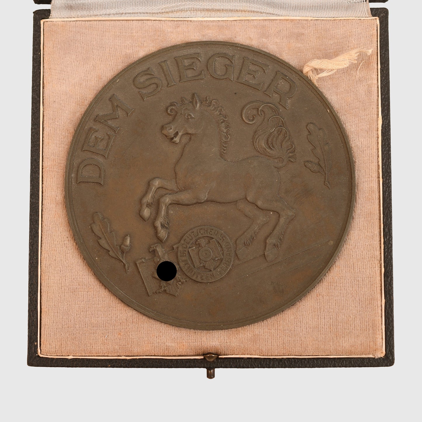 GERMAN SHOOTING AWARD PLAQUETTE