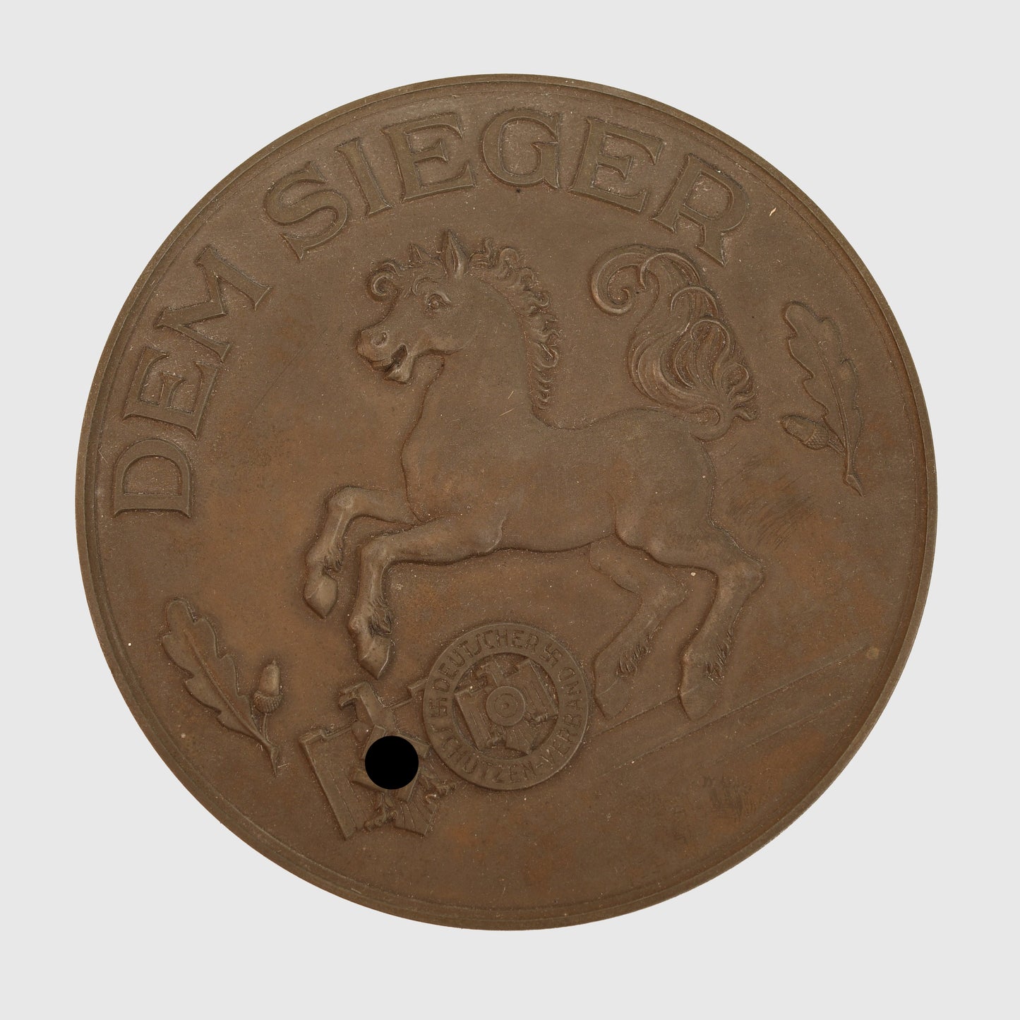 GERMAN SHOOTING AWARD PLAQUETTE
