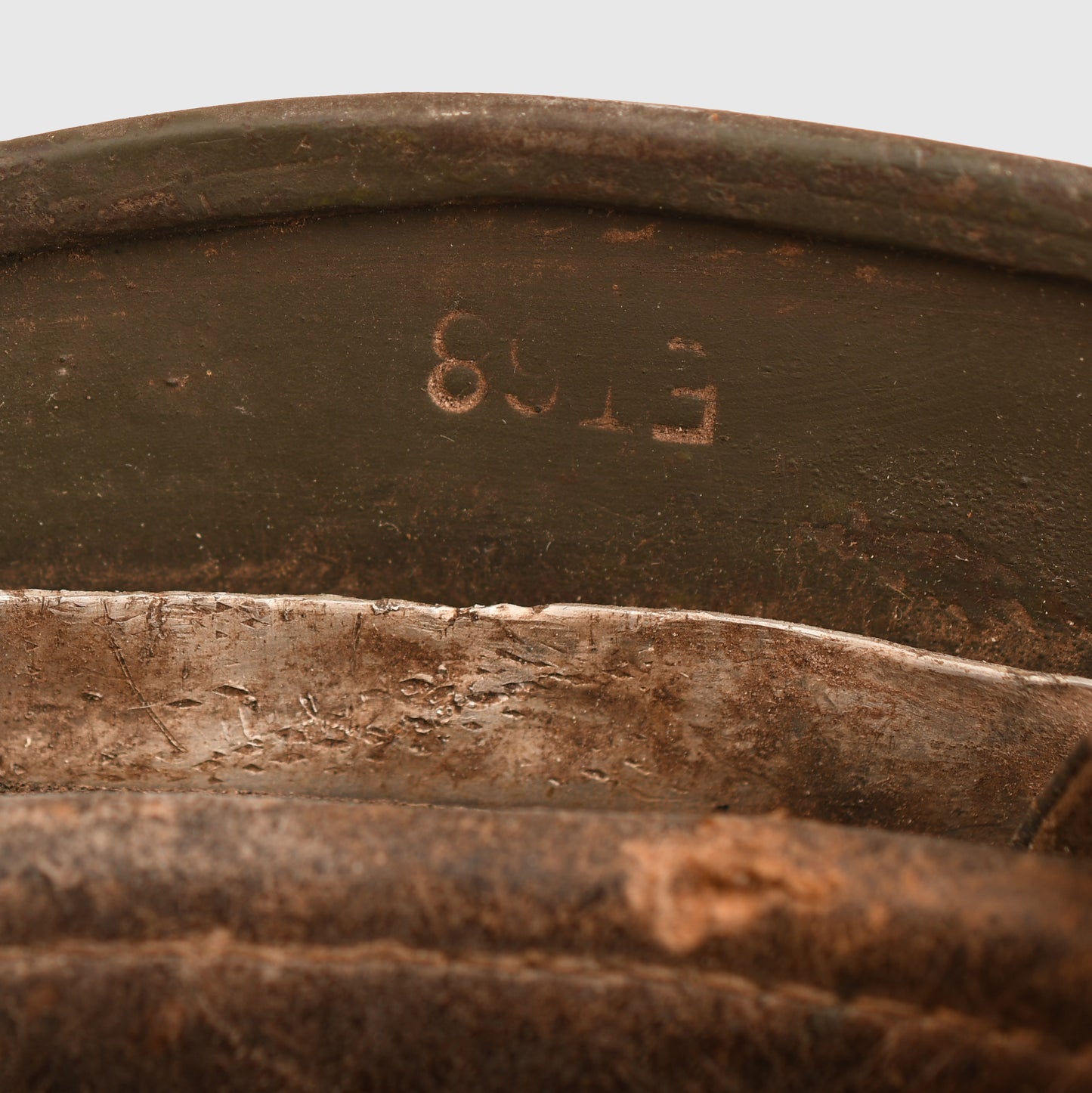 GERMAN WWII CAMOUFLAGE PARATROOPER HELMET