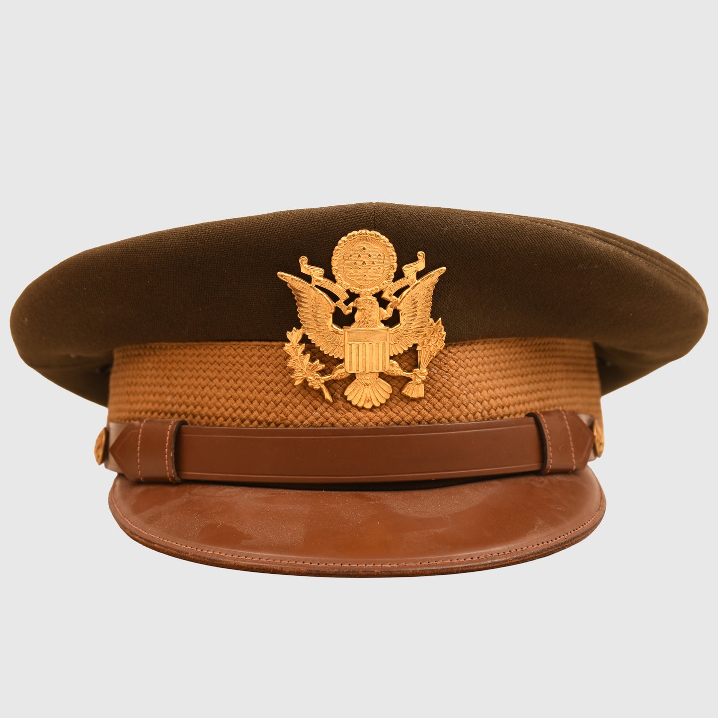 U.S. WWII HUGE SIZE ARMY AIR FORCE OFFICERS CAP