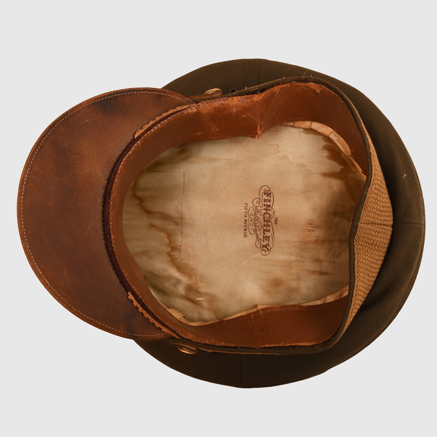 U.S. WWII HUGE SIZE ARMY AIR FORCE OFFICERS CAP
