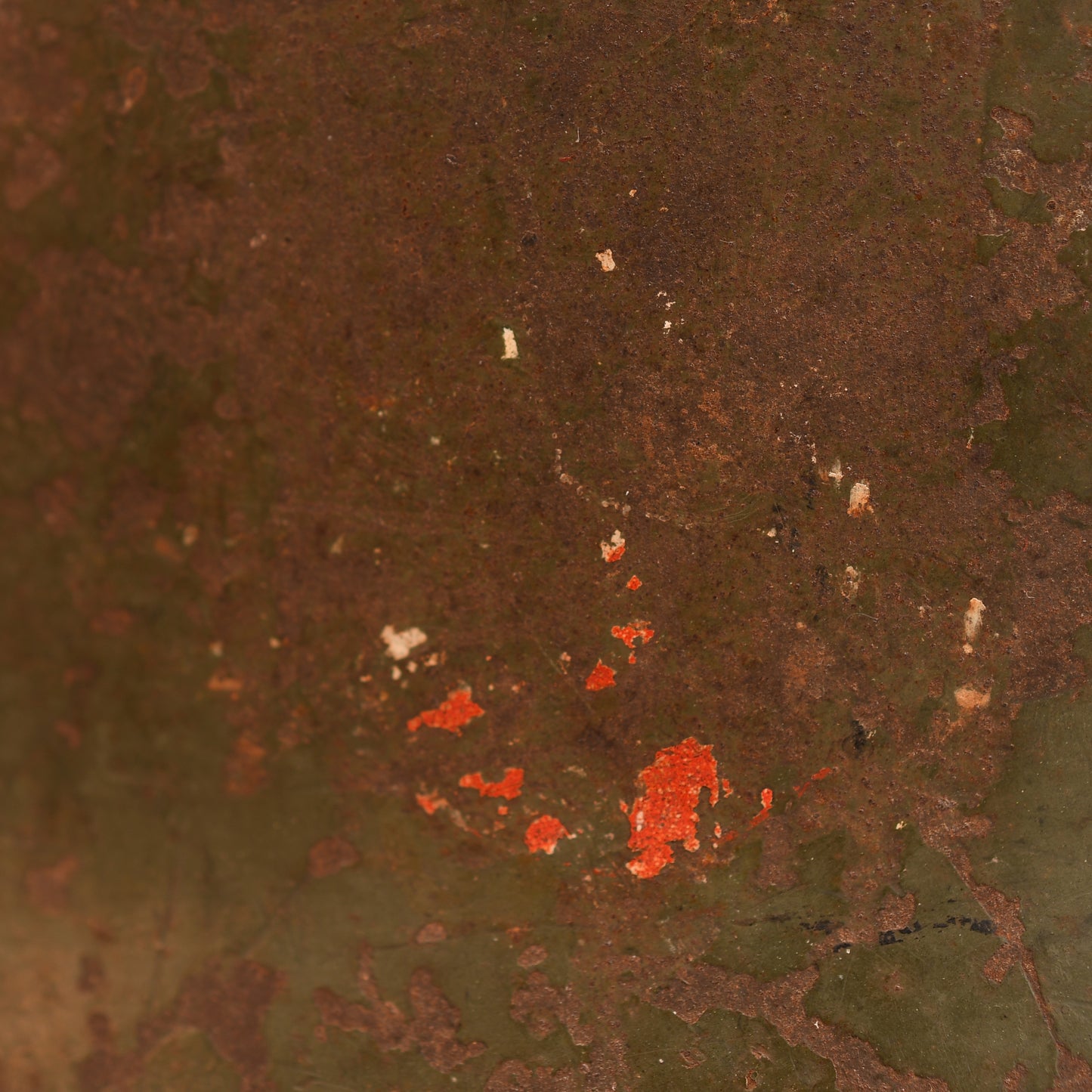 German WWII Battle Damaged M35 Double Decal Combat Helmet