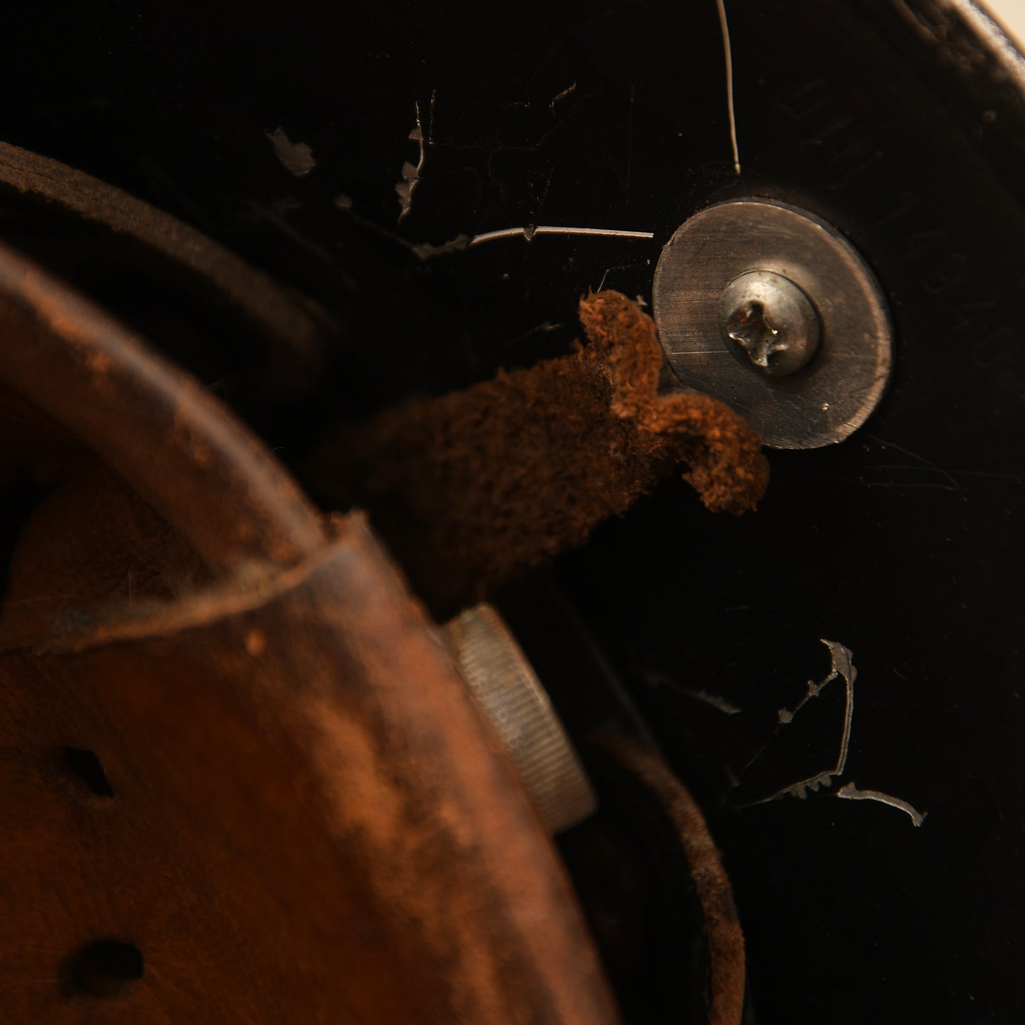 German WWII Fire Helmet with Comb