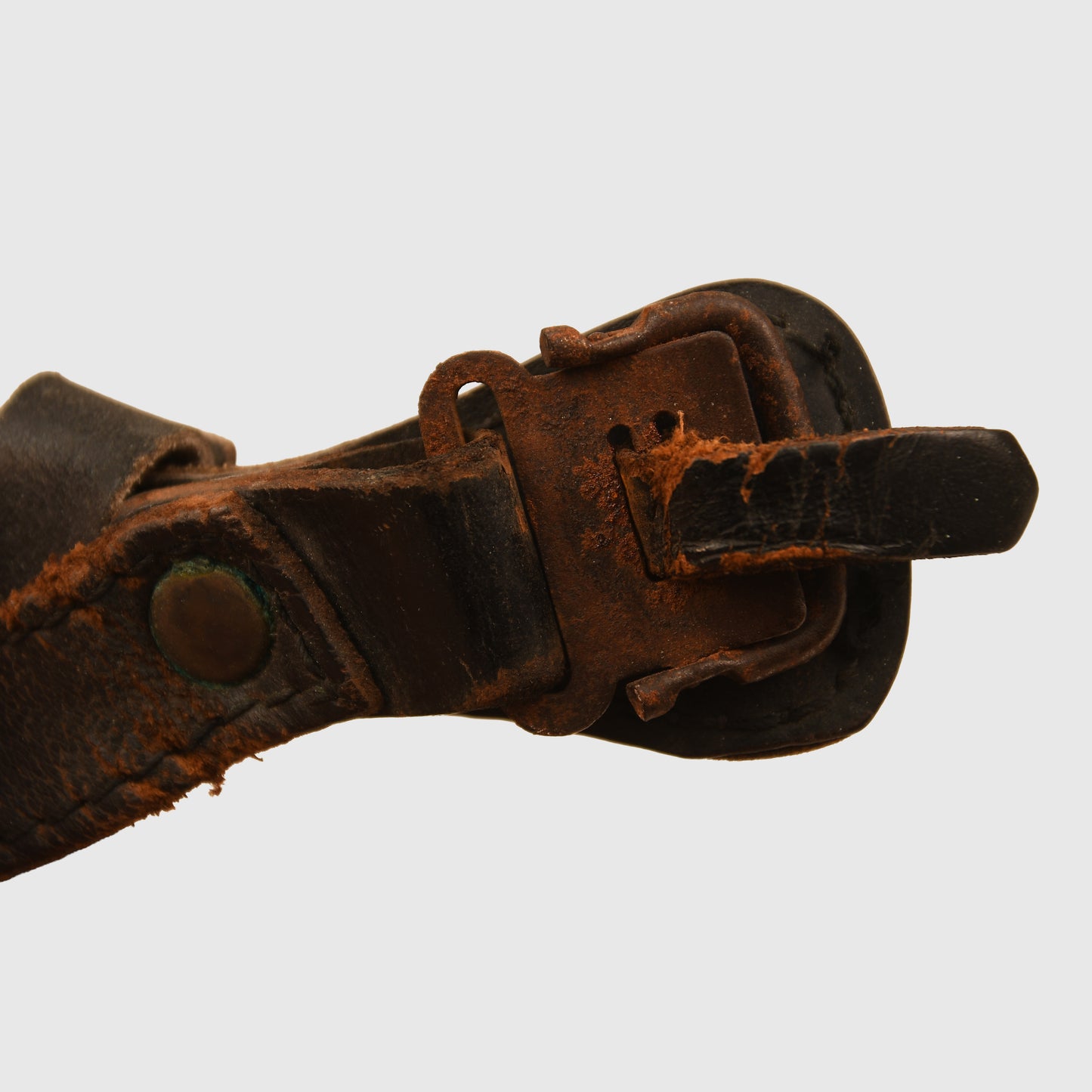 German WWII Fire Helmet with Comb