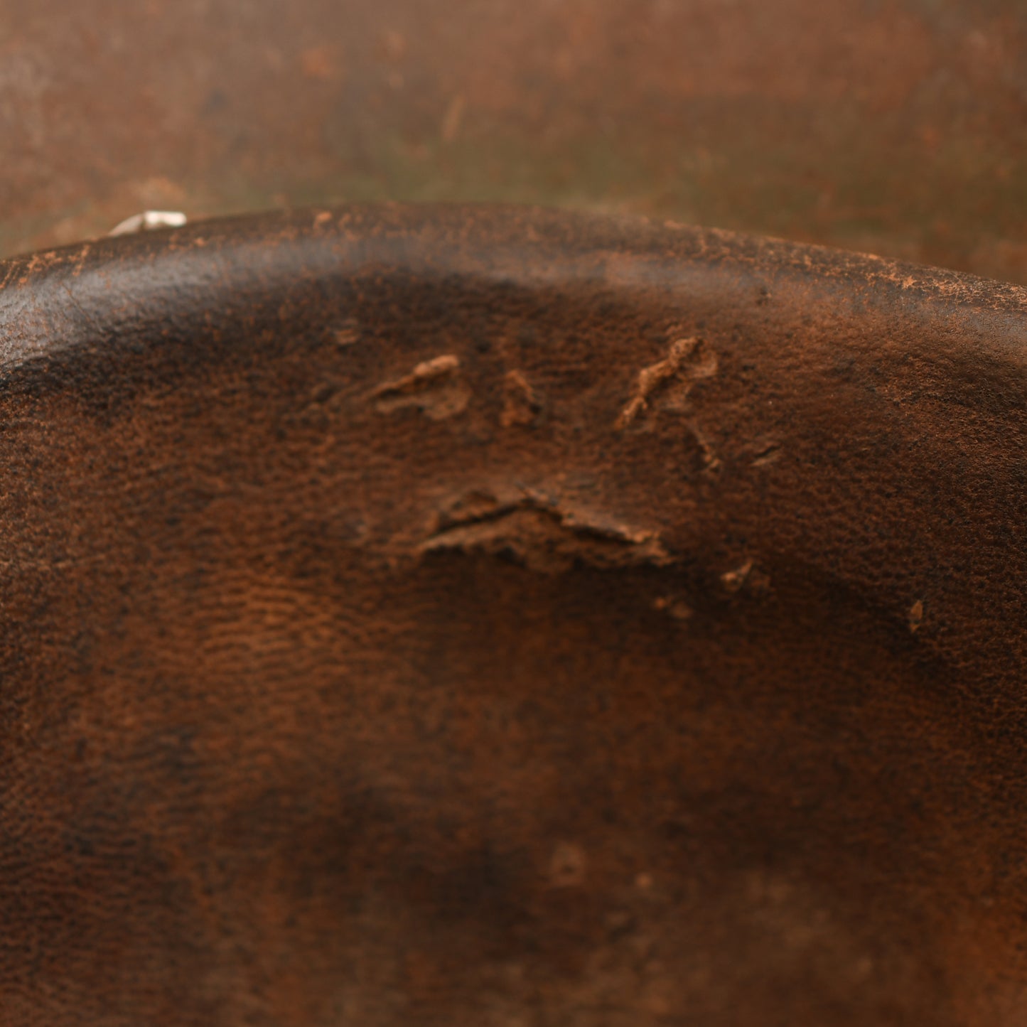 German WWII Battle Damaged M35 Double Decal Combat Helmet