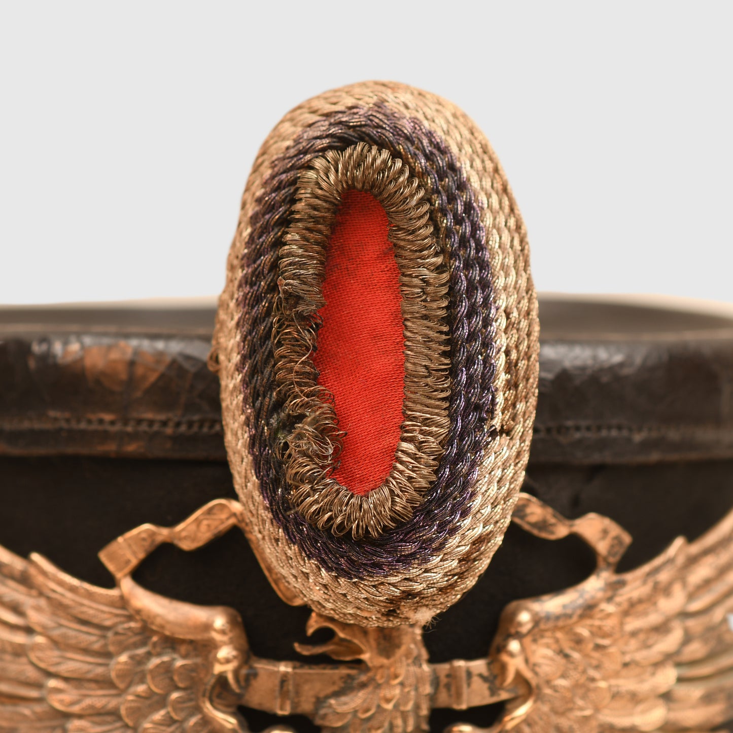 GERMAN WWI SEE BATTALION OFFICERS SHAKO