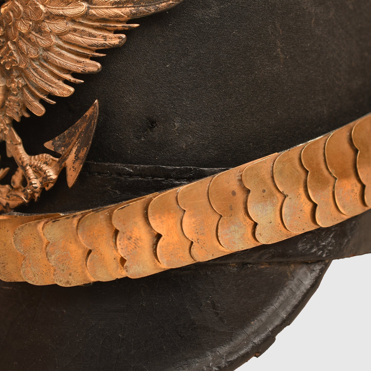 GERMAN WWI SEE BATTALION OFFICERS SHAKO