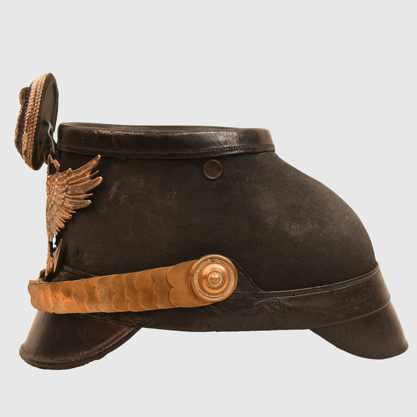 GERMAN WWI SEE BATTALION OFFICERS SHAKO