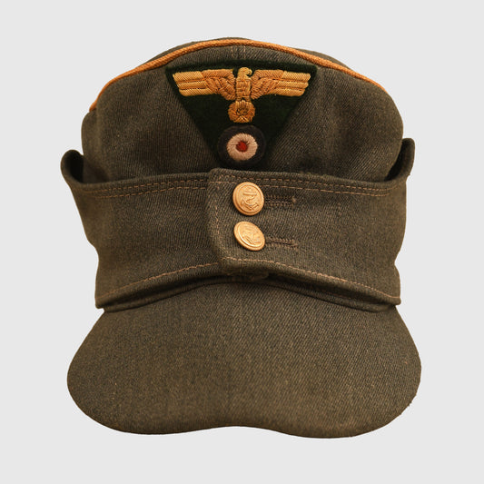 German WWII Coastal Artillery Officers M.43 Cap