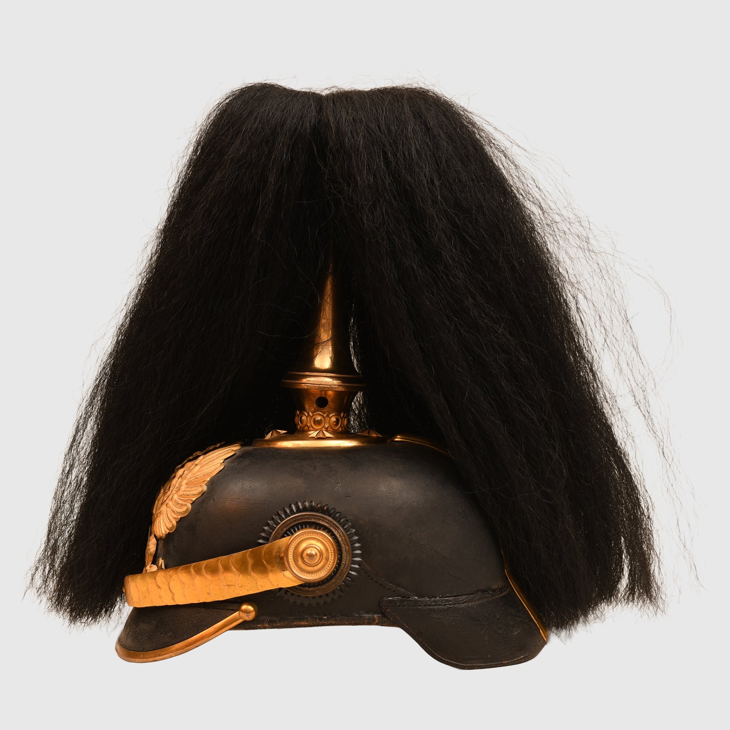 GERMAN WWI PRUSSIAN FUSILIER REGIMENT NO.80 OFFICERS PARADE HELMET