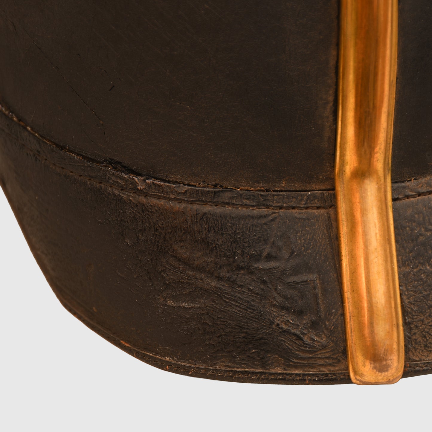 GERMAN WWI PRUSSIAN FUSILIER REGIMENT NO.80 OFFICERS PARADE HELMET