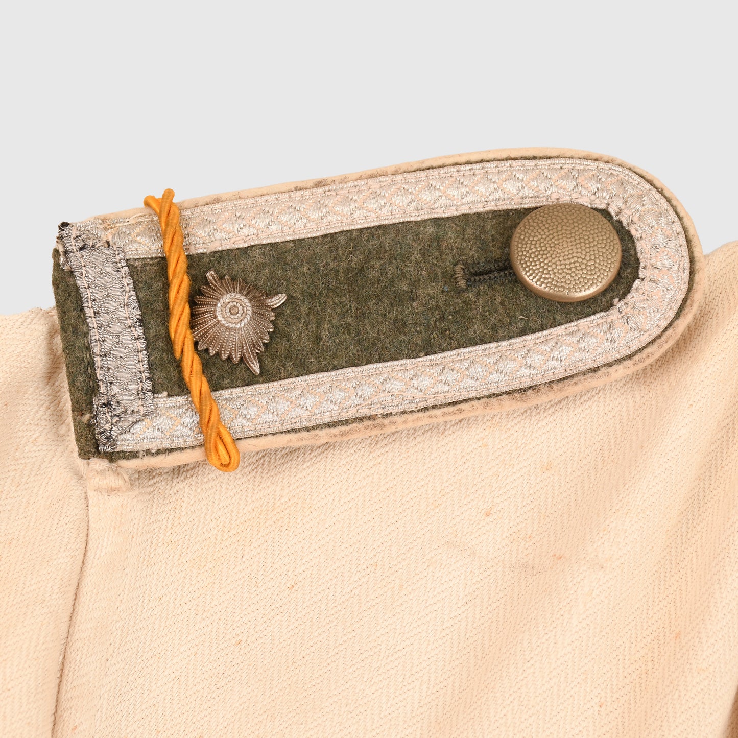 GERMAN WWII ARMY DER SPEISS WHITE SUMMER TUNIC