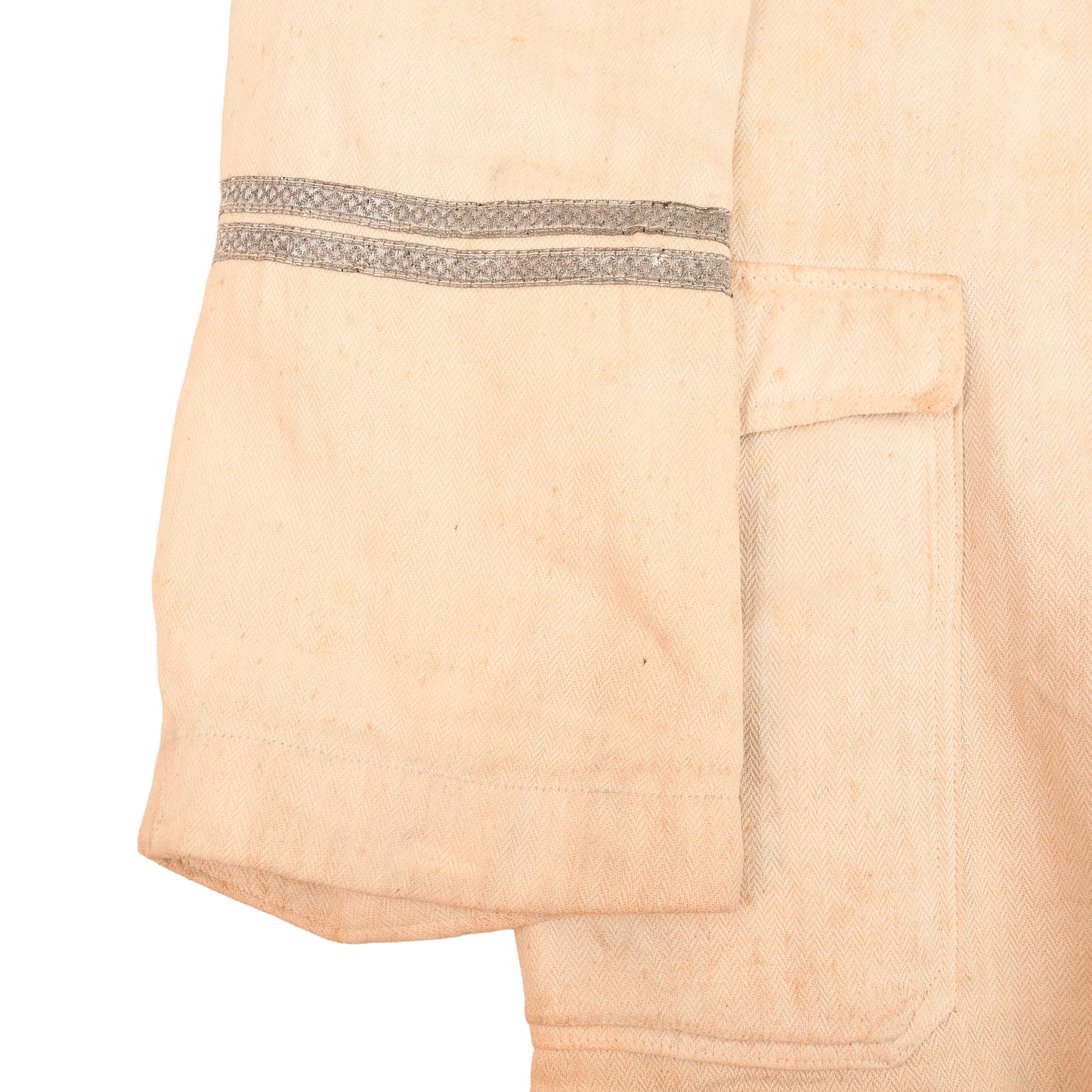 GERMAN WWII ARMY DER SPEISS WHITE SUMMER TUNIC