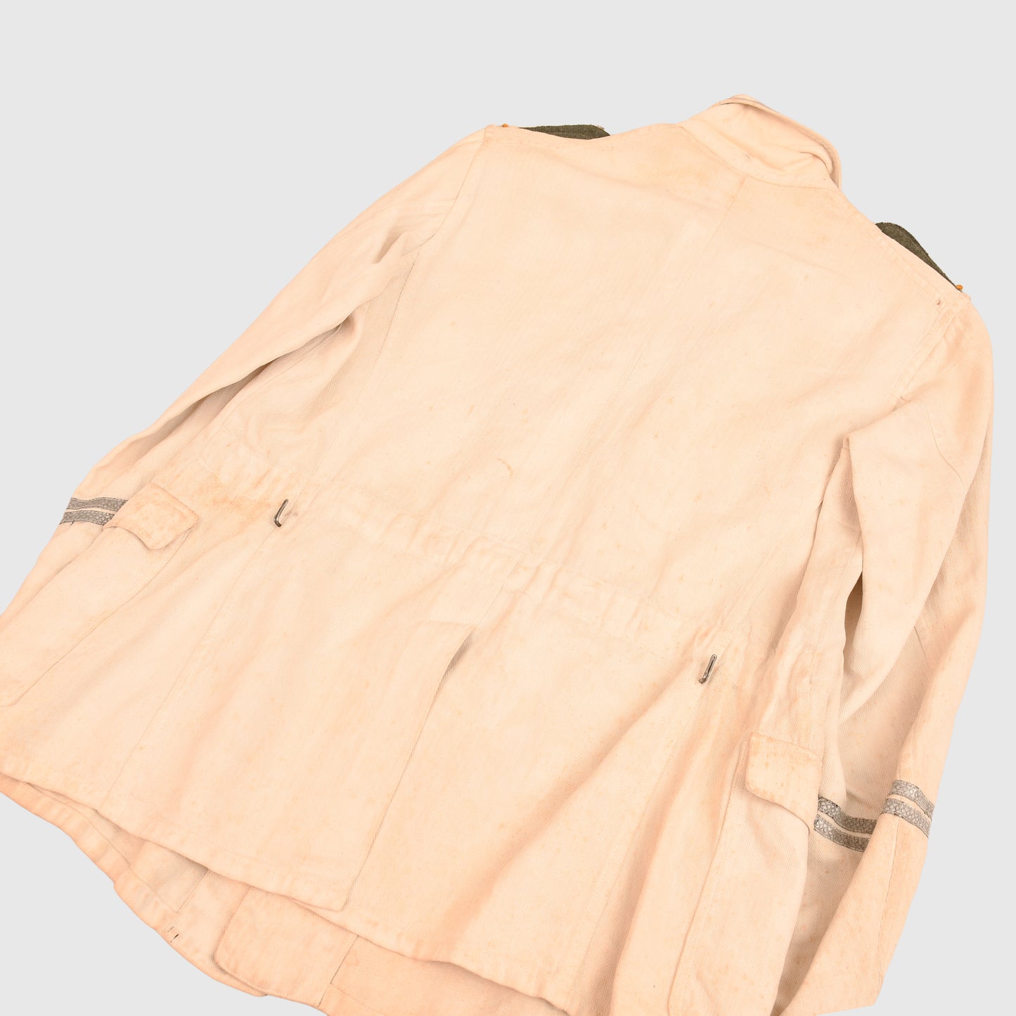 GERMAN WWII ARMY DER SPEISS WHITE SUMMER TUNIC