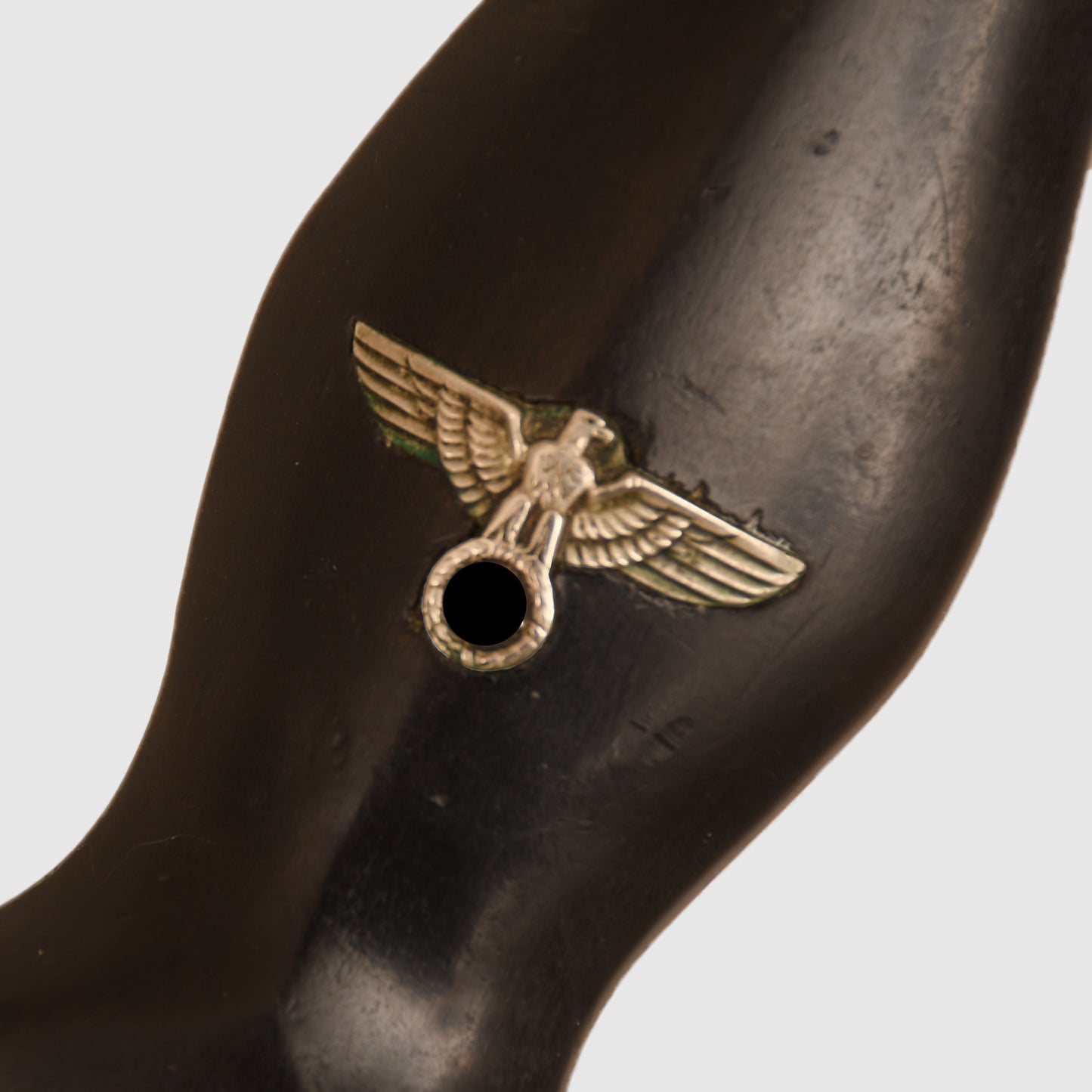 GERMAN WWII SS M.33 ENLISTED MANS DISPLAY PIECE