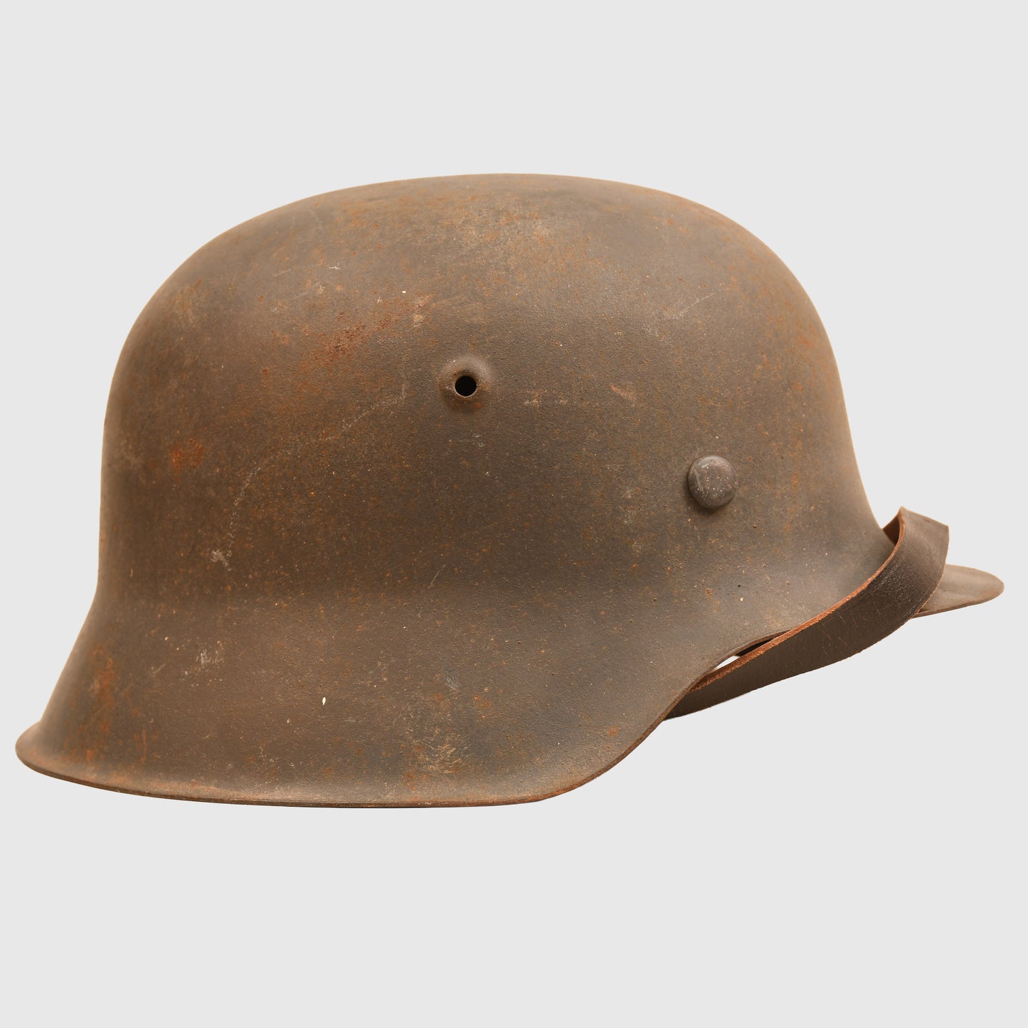 GERMAN WWII LUFTWAFFE M42 SINGLE DECAL COMBAT HELMET