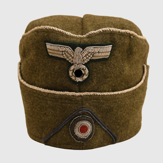 German WWII Army Transport Officers Overseas Cap