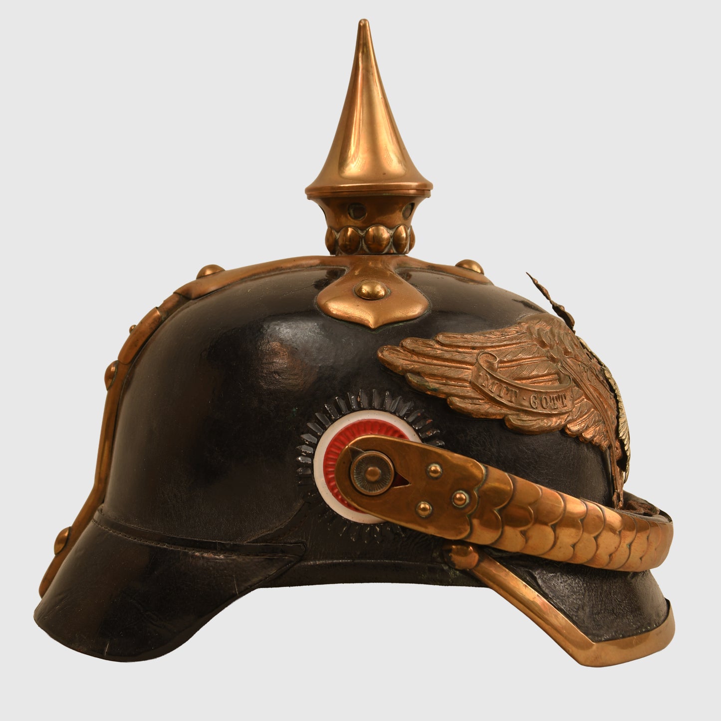 German WWI Prussian Land Gendarmerie Pickelhaube
