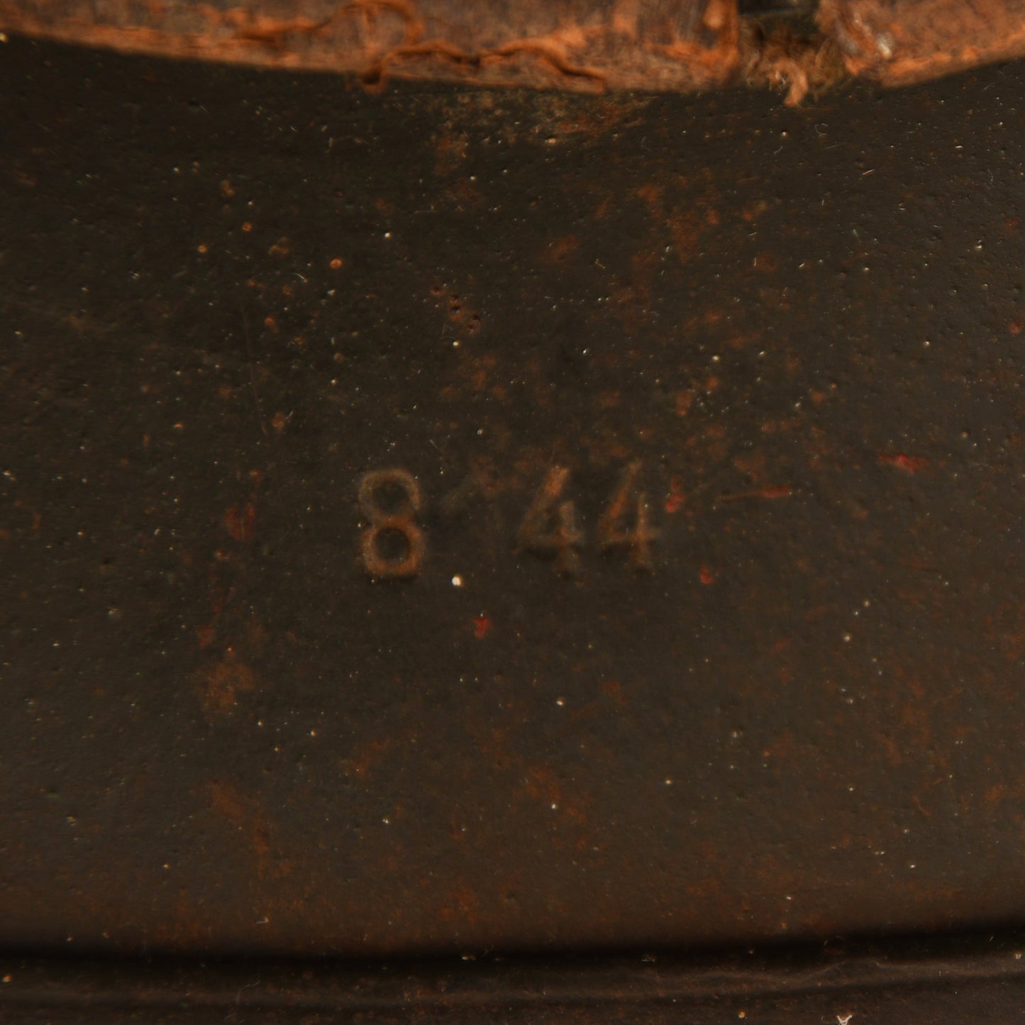 German WWII Army M.40 Single Decal Combat Helmet, Large Size
