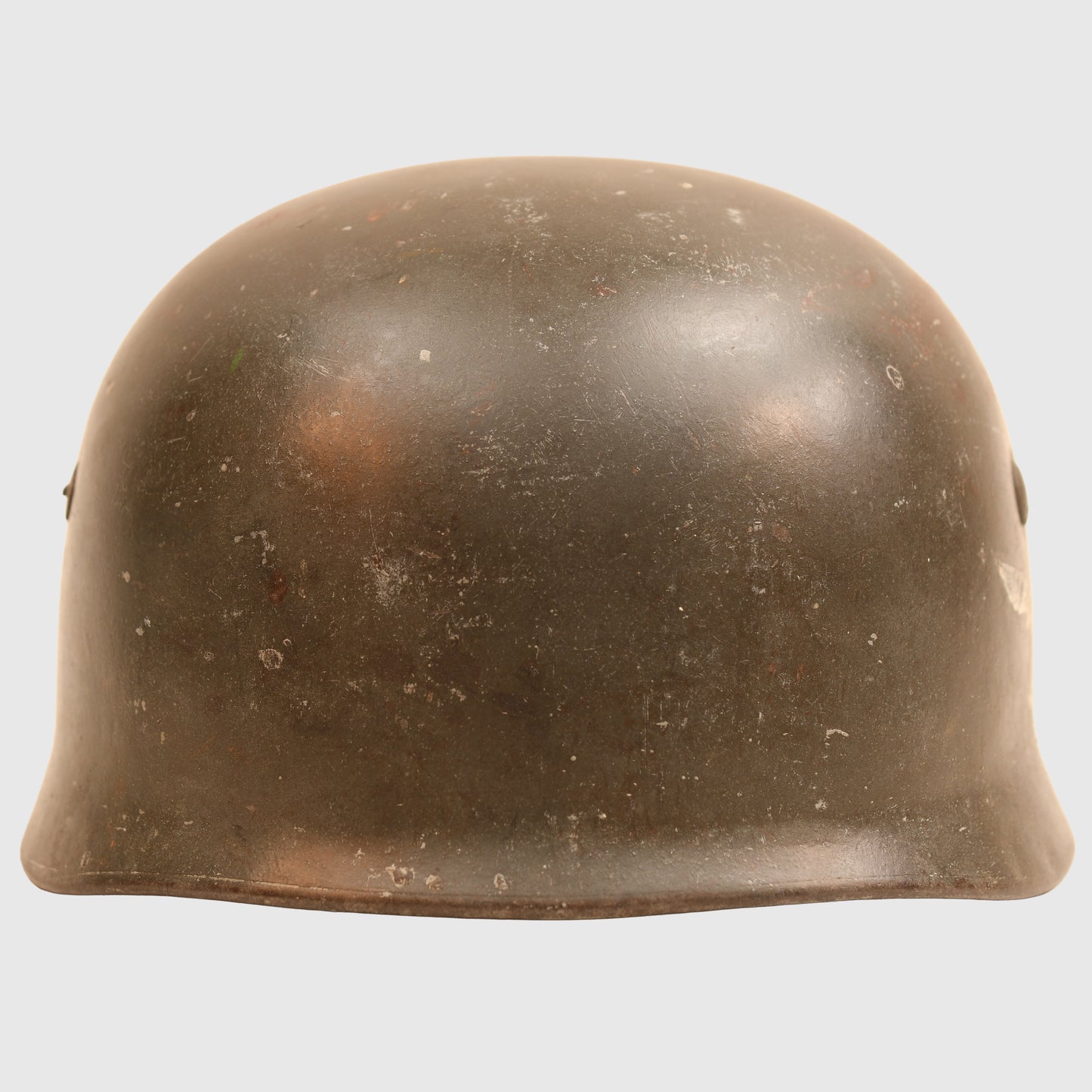 GERMAN WWII SINGLE DECAL LUFTWAFFE PARATROOPER HELMET