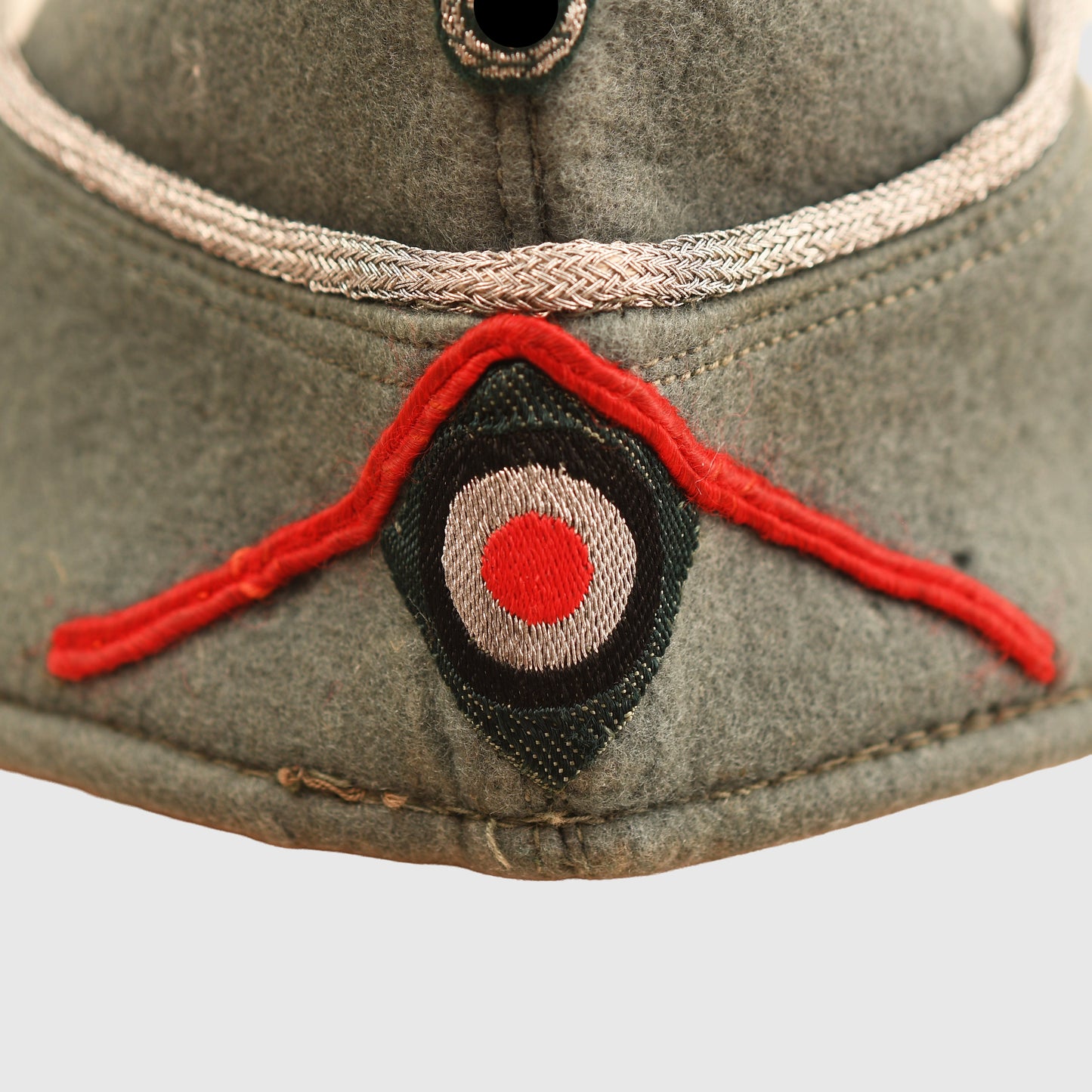 German WWII Army Artillery Officers Overseas Cap
