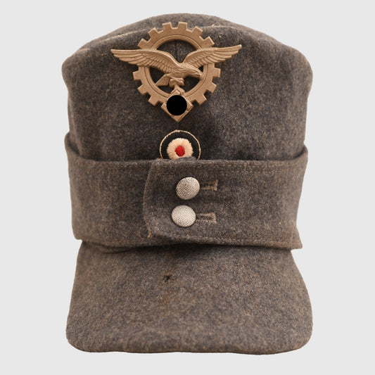 German WWII Luftwaffe Generalluftzeugmeister M43 Officer’s Cap