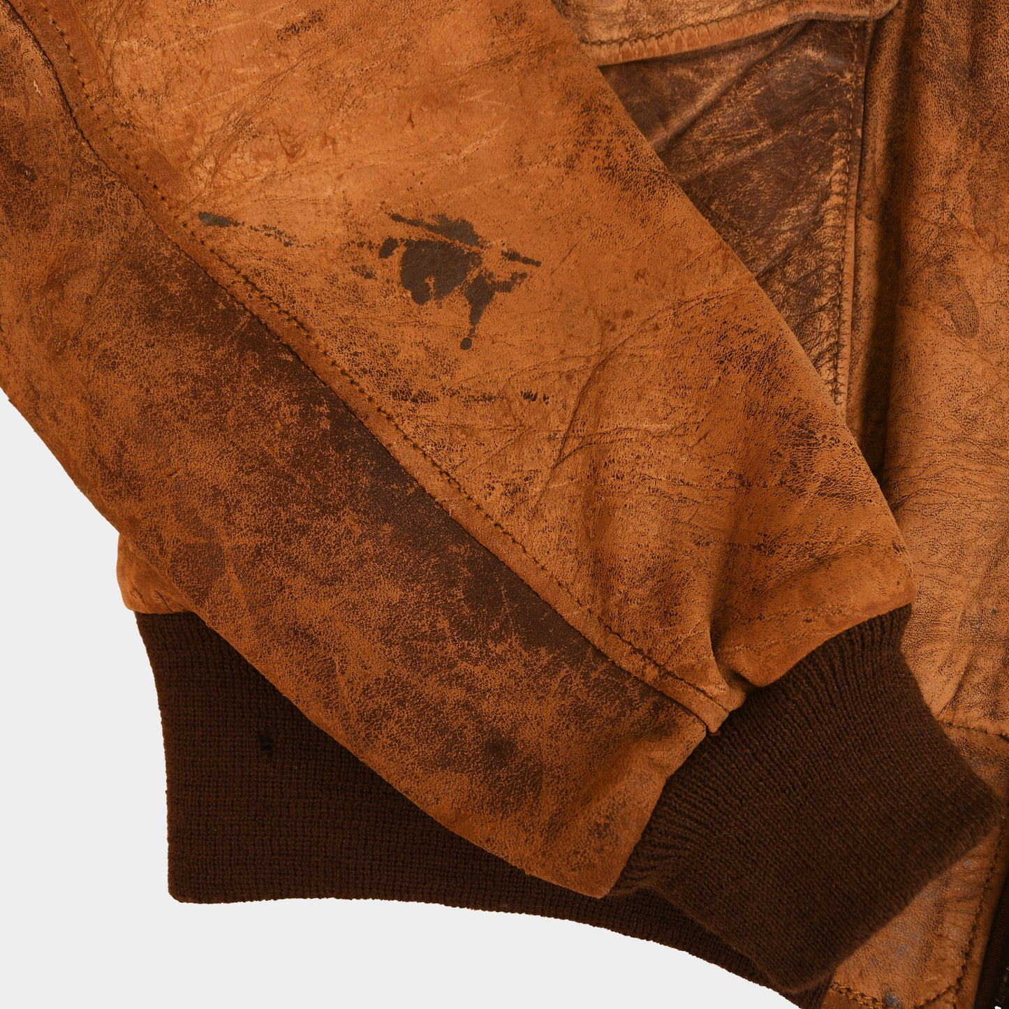 WWII U.S. Army Air Force A2 Leather Flying Jacket