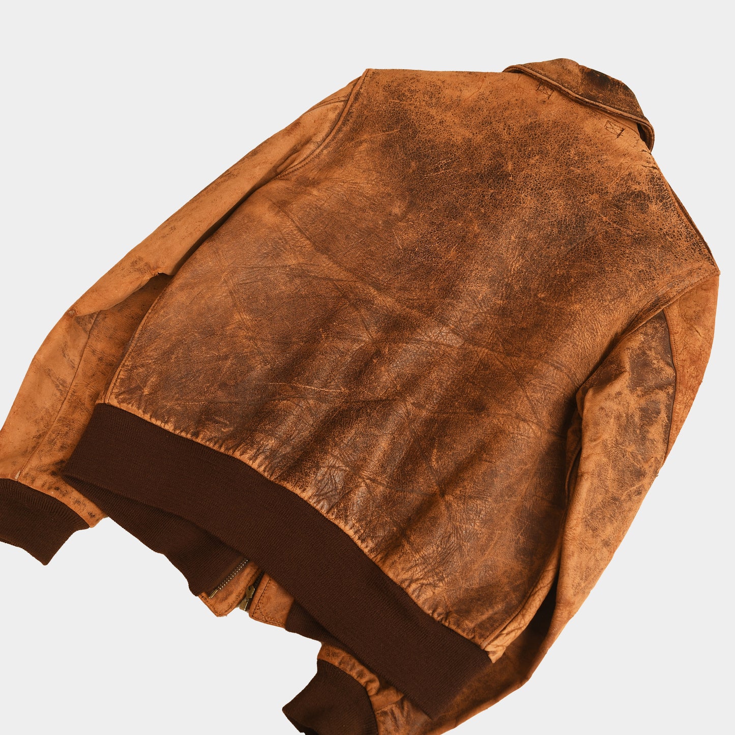 WWII U.S. Army Air Force A2 Leather Flying Jacket