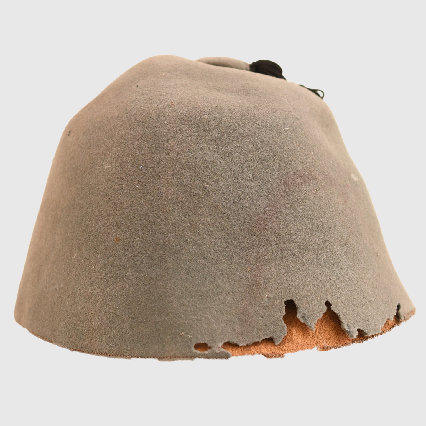 German WWII Grey Waffen SS Fez