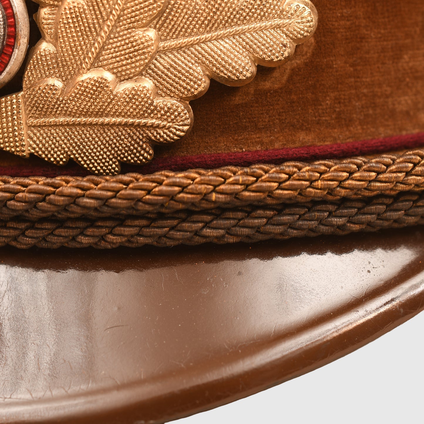 GERMAN WWII NSDAP GAU LEVEWL POLITICAL LEADERS VISOR CAP