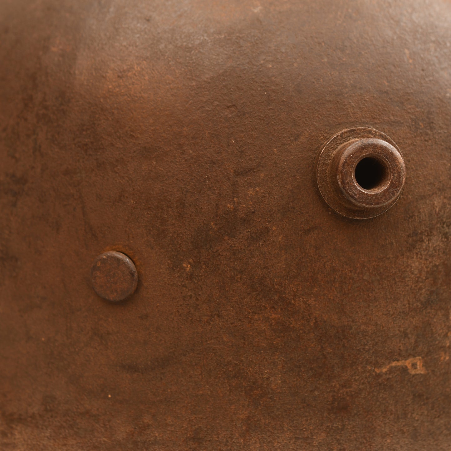 GERMAN WWI M.18 EAR CUT OUT HELMET