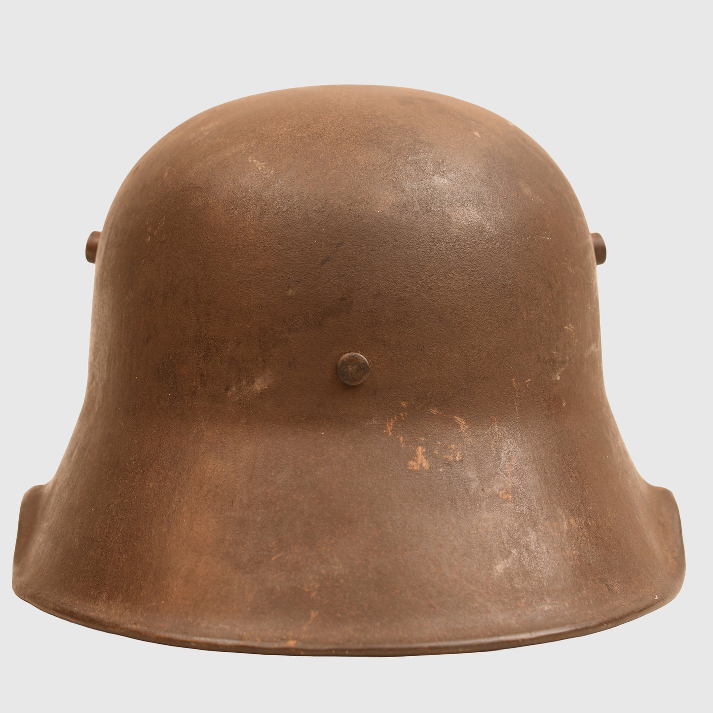 GERMAN WWI M.18 EAR CUT OUT HELMET