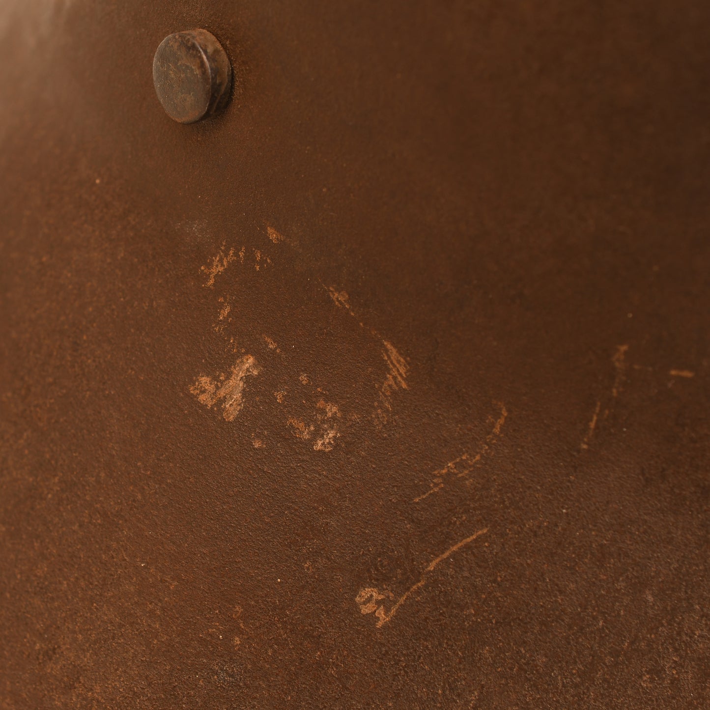 GERMAN WWI M.18 EAR CUT OUT HELMET