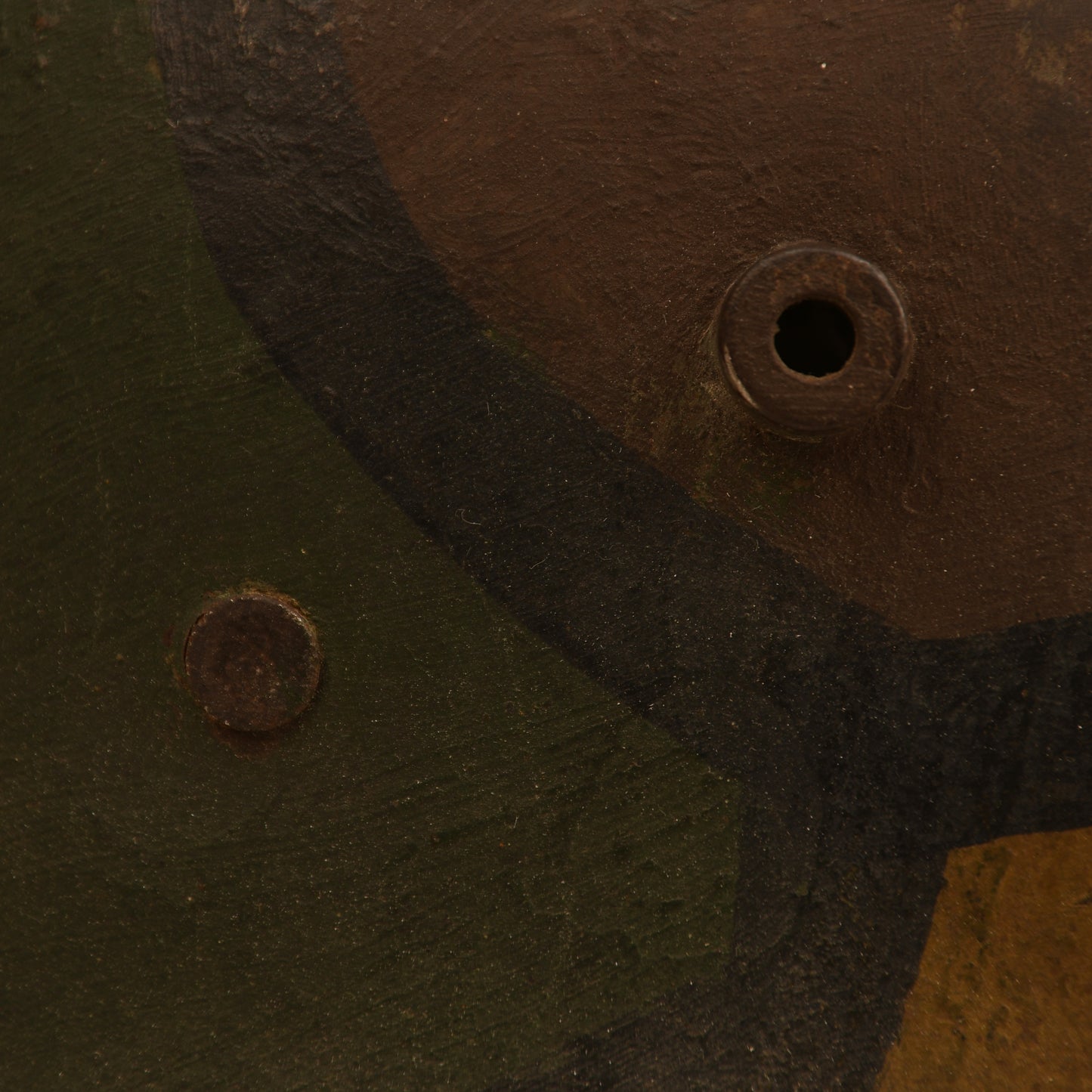 German WWI Camouflage Trench Helmet
