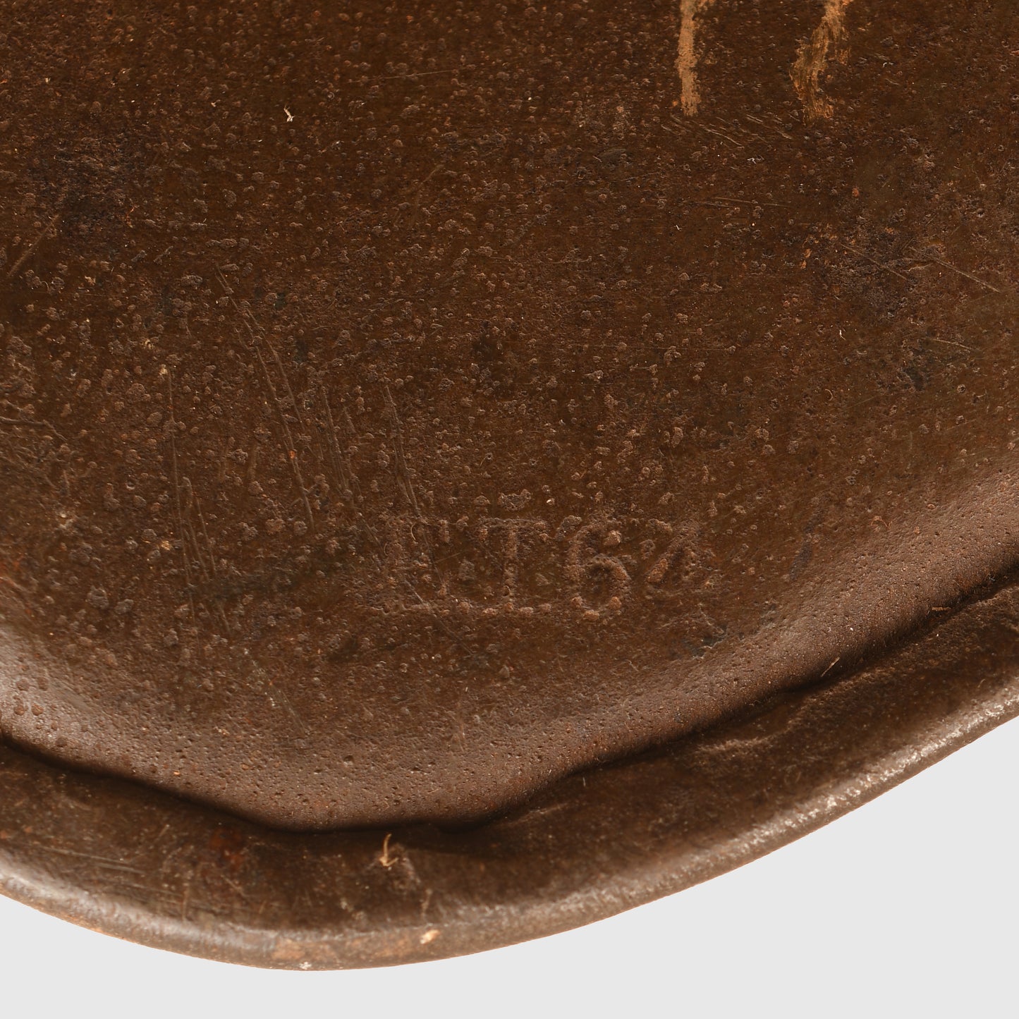 GERMAN WWI M.18 EAR CUT OUT HELMET