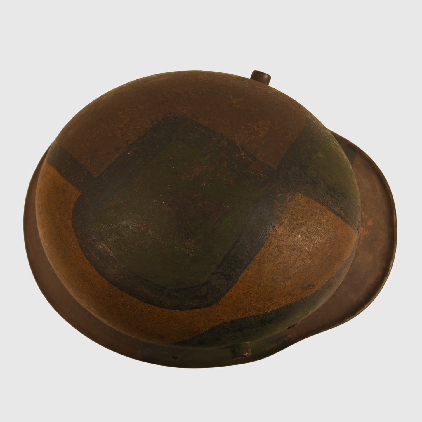 German WWI Camouflage Trench Helmet