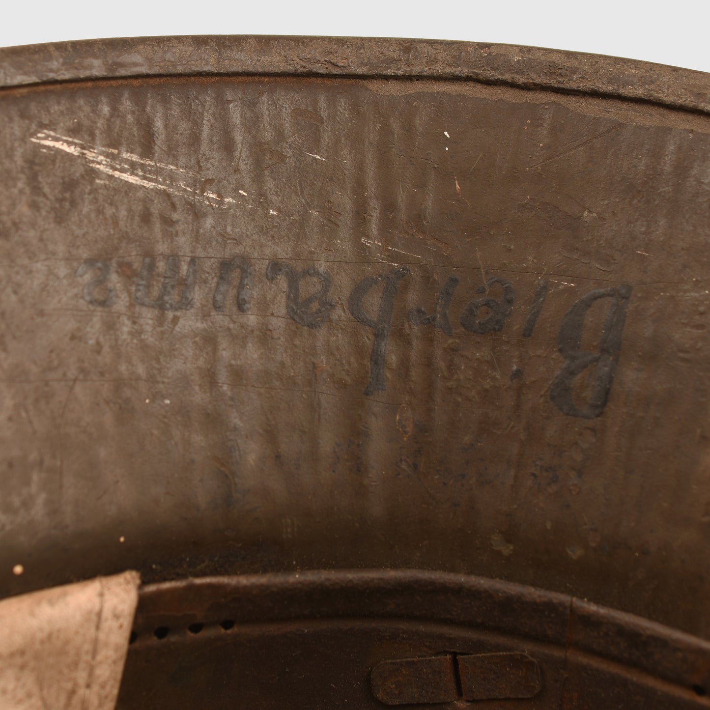 German WWI Camouflage Trench Helmet