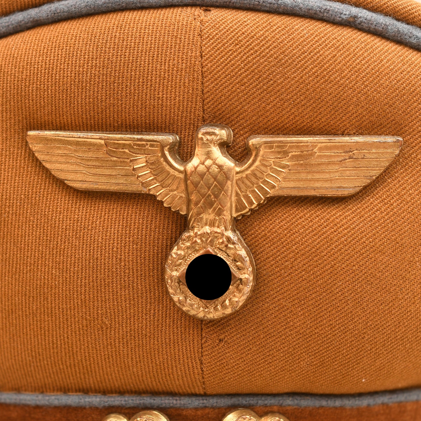 GERMAN WWII NSDAP ORTS GROUP LEVEL OFFICIALS VISOR CAP
