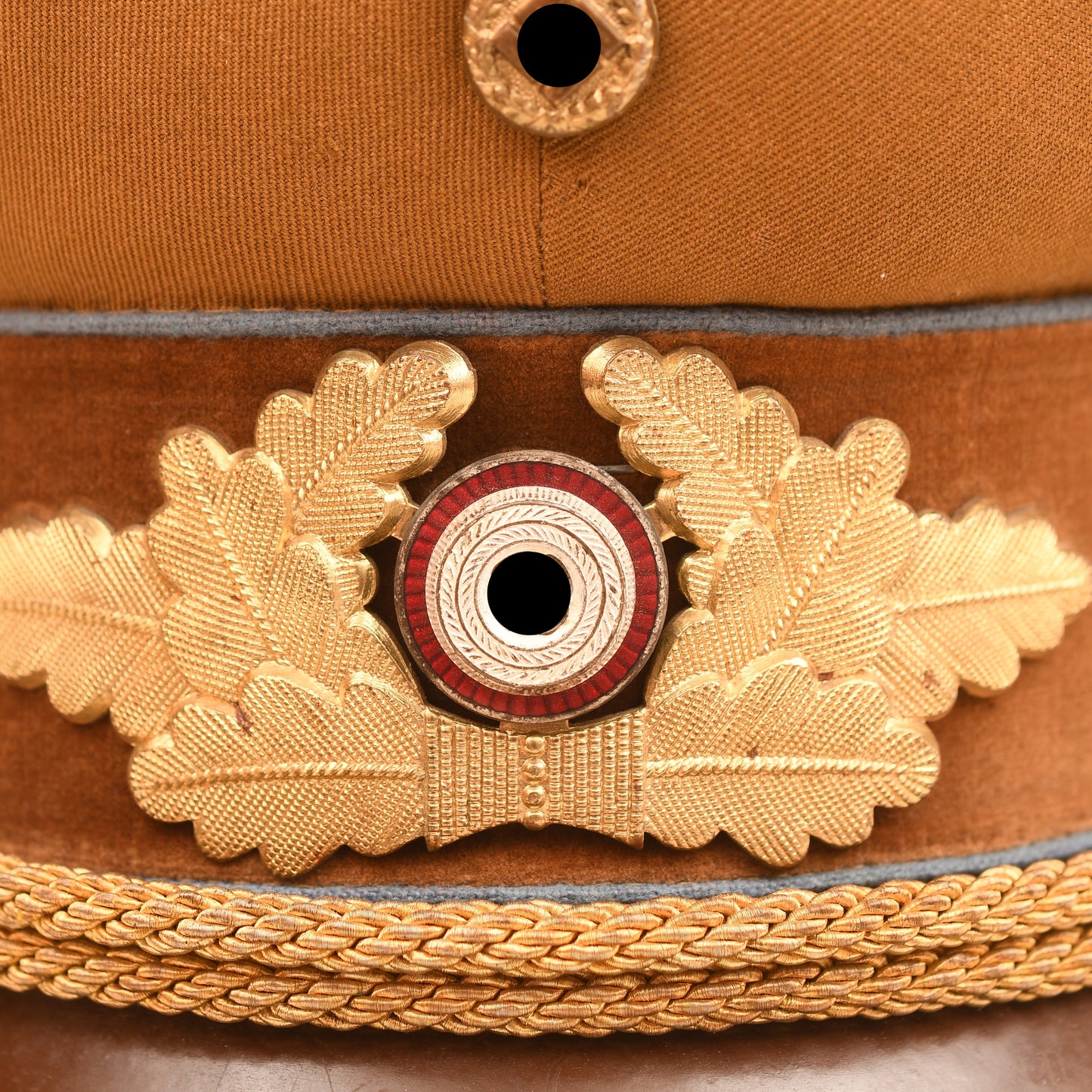 GERMAN WWII NSDAP ORTS GROUP LEVEL OFFICIALS VISOR CAP