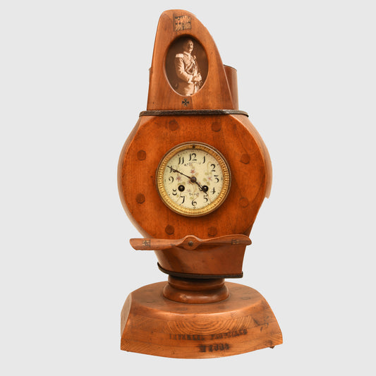 German WWI Impressive German Aviation Carved Wood Stand